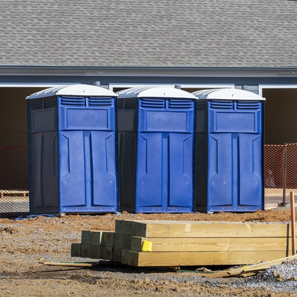 what is the maximum capacity for a single porta potty in Dixie Inn LA